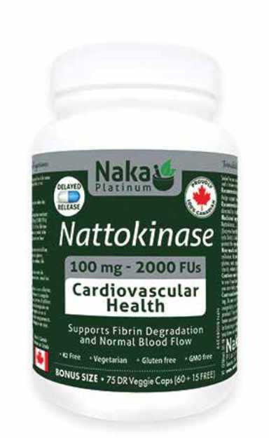 Bottle of Nattokinase